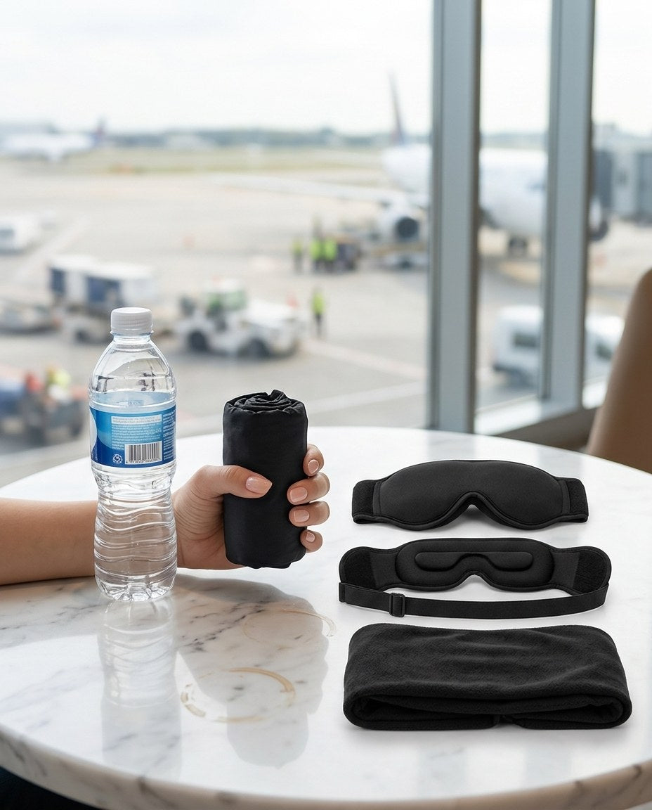 TravelNest 3-in-1 Ergonomic Airplane Sleep System