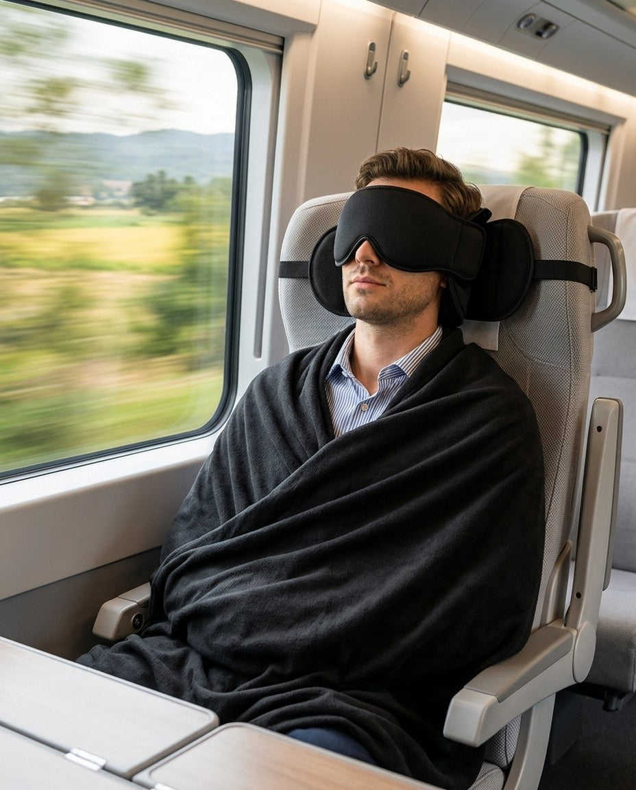 TravelNest 3-in-1 Ergonomic Airplane Sleep System